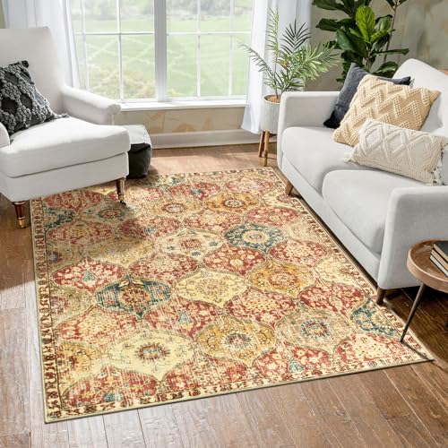 Moroccan Washable Small Area Rug