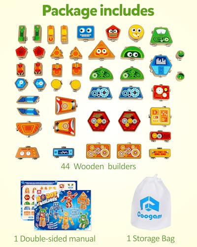 Snap Together Robot Builders for Toddlers