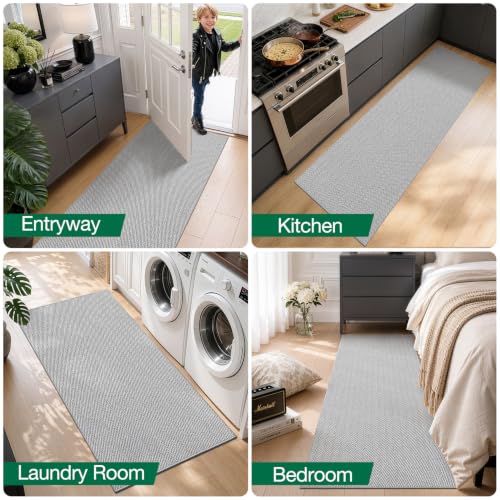 Ultra Thin Runner Rug for Hallway 2'4"x12' (28 Sq Ft)
