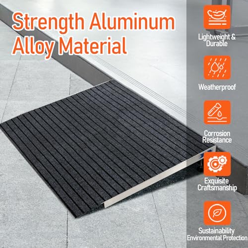 Adjustable Threshold Ramp for Doorways