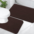 Chenille Bathroom Rugs Mats Sets 2 Piece (5 Count)