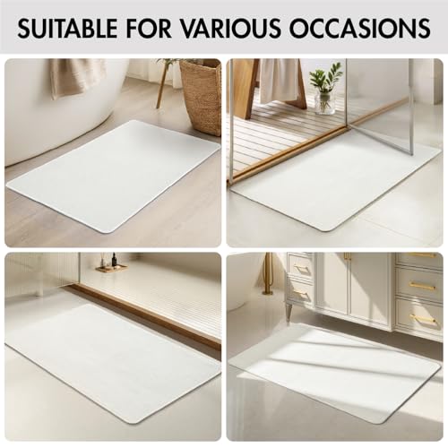 Bathroom Rugs Set 2 Pieces (12 Sq Ft)