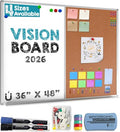 White Board and Cork Board Combo
