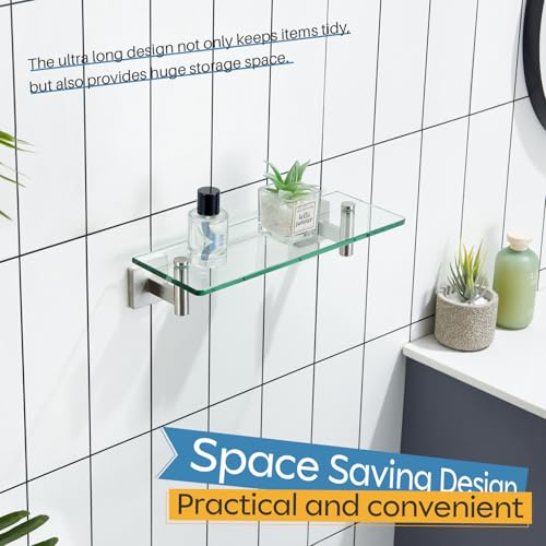 Floating Shelf Bathroom Wall Mount Shelves 12