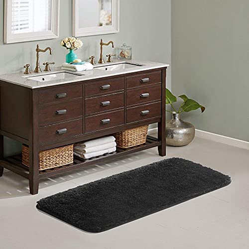 Large Bathroom Rug Extra Soft and Absorbent Shaggy Bathroom Mat