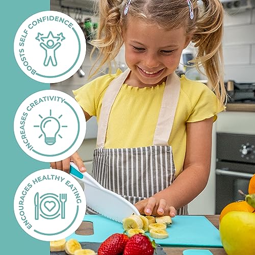 Jr. Kid Safe Knife Set for Real Cooking (3 Count)