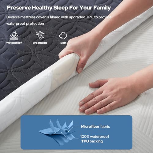 2 Pack Waterproof Mattress Protector California King Size (2 Count)