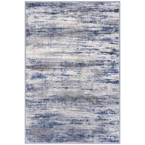 Area Rug 6x9 Modern Ombre Thin Rugs for Living Room