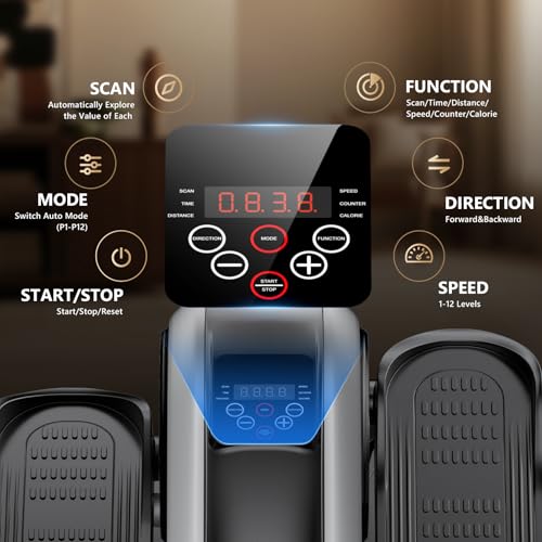 Under Desk Elliptical Machine for Seniors