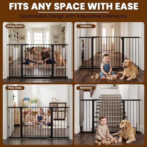 Extra Wide Baby Gate for Doorways