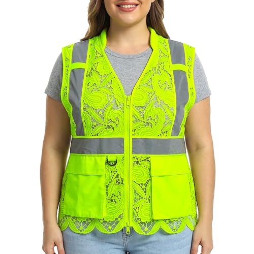 Lace Mesh Safety Vest for Women & Men