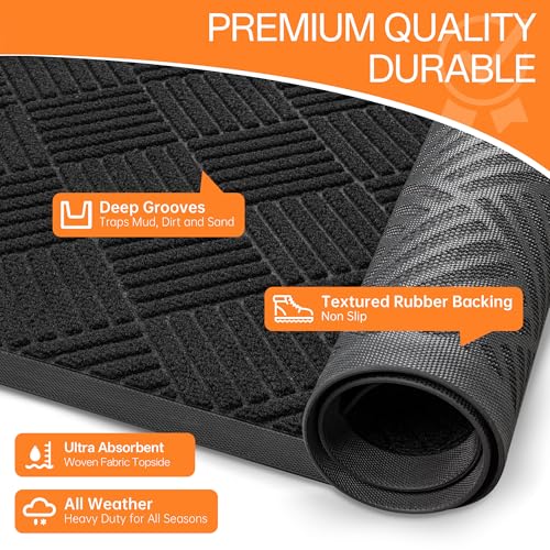 Front Door Mat Outside Entrance (8 Sq Ft)