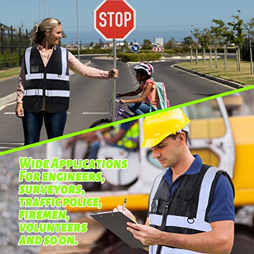 1 Pack Reflective Safety Vests