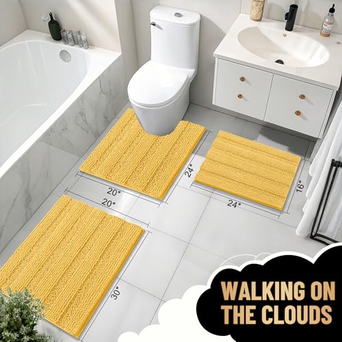 Thick Bathroom Runner Rugs 70x24