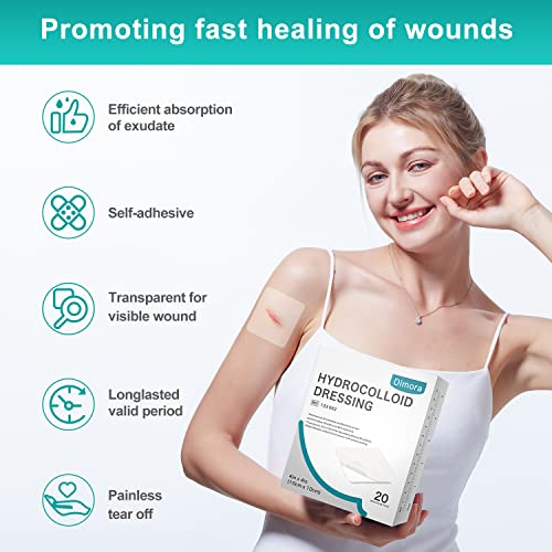20 Pack Hydrocolloid Wound Dressing (20 Count)