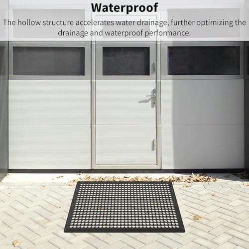 4 Pack Rubber Floor Mats 36”x24” (4 Count)
