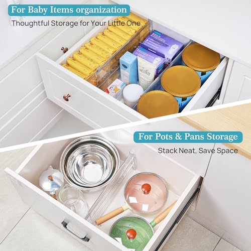 6" Tall Upgrade Drawer Dividers (4 Count)
