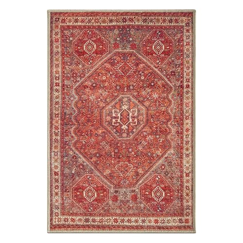 Vintage Washable Entryway Rug