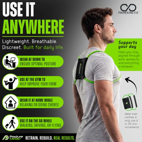 PostureMedic Original Strength Dynamic Posture Corrector for Men & Women