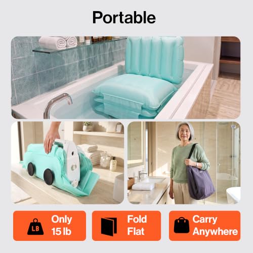 Portable Inflatable Bath Lift Cushion for Seniors