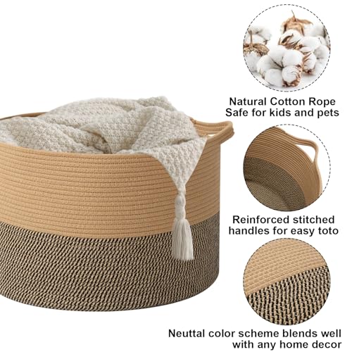 115L Extra Large Blanket Basket