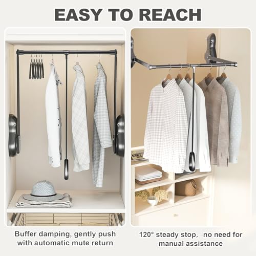 Pull Down Closet Rod