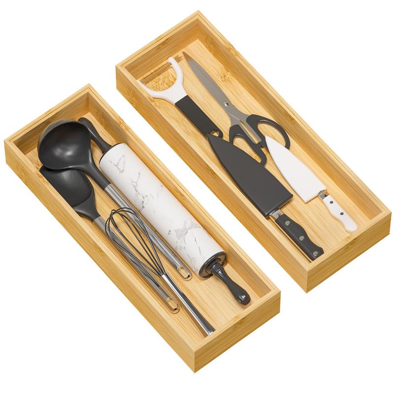 Kitchen Drawer Organizer Tray (2 Count)