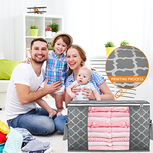 90L Large Storage Bags (6 Count)