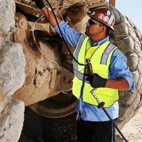 Purple Hi Visibility Vest Reflective