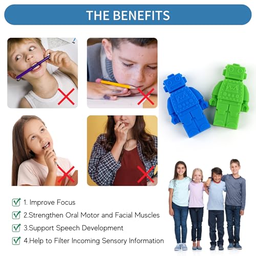 Sensory Pencil Toppers for Sensory Kids (5 Count)