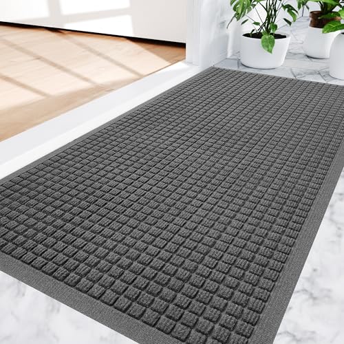 4'x6' Front Door Mat Indoor Outdoor Entrance Heavy Duty Waterproof (3.15 Sq Ft)