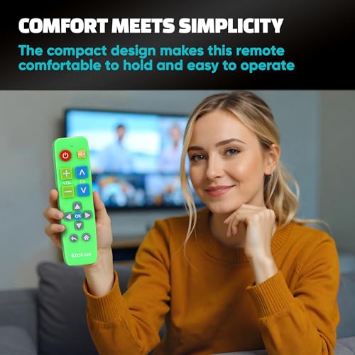 Big Button Universal TV Remote