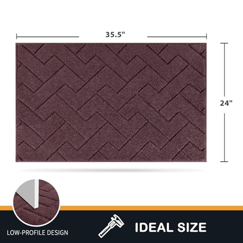 Dirt Trapping Door Mat Indoor Entrance (5.933 Sq Ft)
