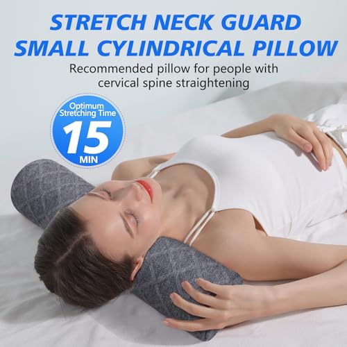 3.1" H Small Cervical Roll Pillow