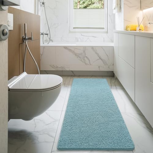 Luxury Bathroom Rug Shaggy Bath Mat 24 x 70 Inch (11.67 Sq Ft)