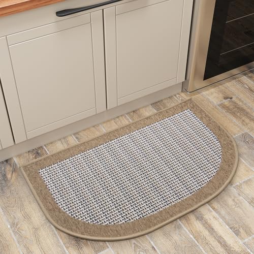 Semicircular Kitchen Mat