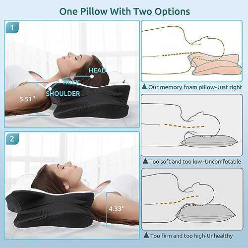Cervical Pillow for Neck and Shoulder Pain Relief