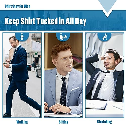 1 Pairs Y Style Men Shirt Stays for Military Police