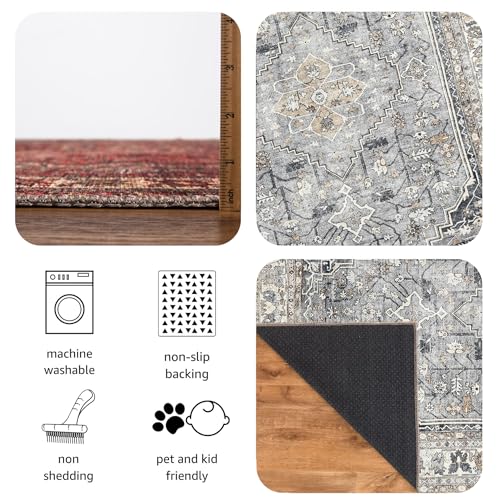 Vintage Washable Runner Rug