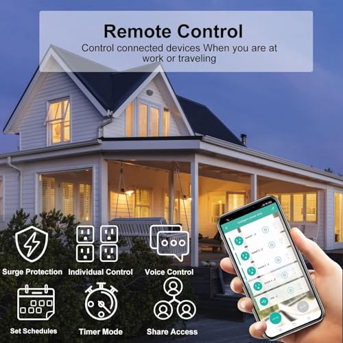 ZigBee Smart Power Strip Surge Protector