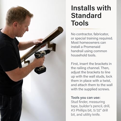 4ft Flush Handrail Kit