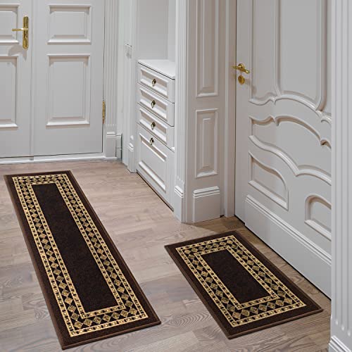 Alfombras Modern Bordered 2pc Non