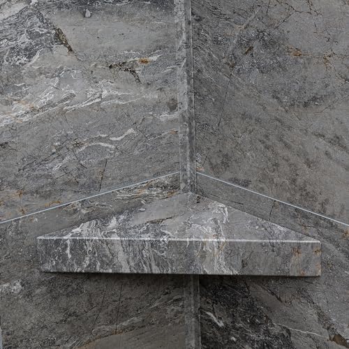 Vinyl Shower Shelf in Spanish Marble