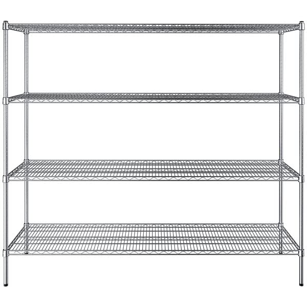 21" x 72" NSF Chrome 4