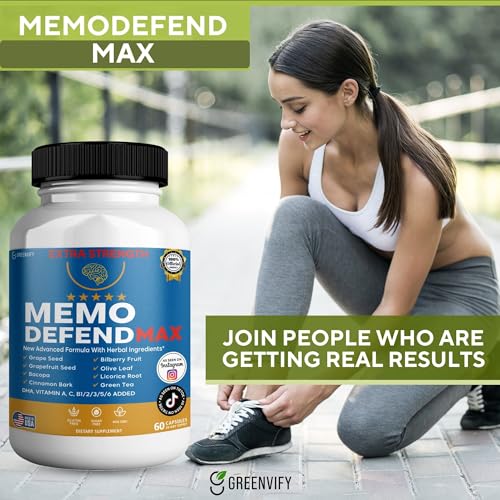 Memo Defend Max Memory Support Supplement (60 Count)