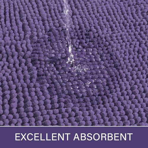 Luxury Bathroom Rug Shaggy Bath Mat 24 x 36 Inch (864 sq in)