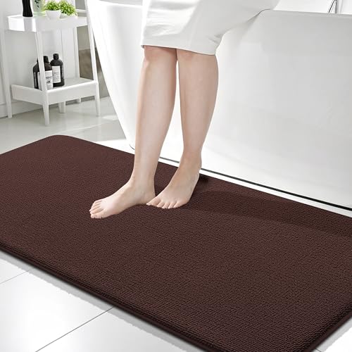 Memory Foam Bathroom Runner Rugs 59x24