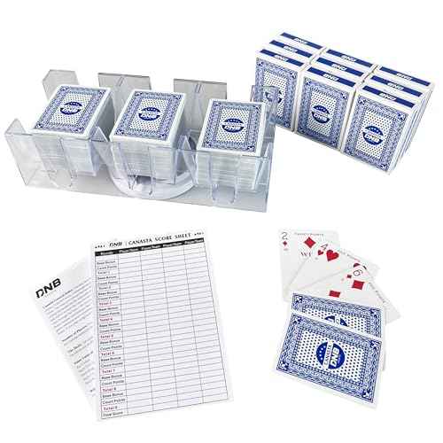 DNB Canasta Card Game Set (9 Count)