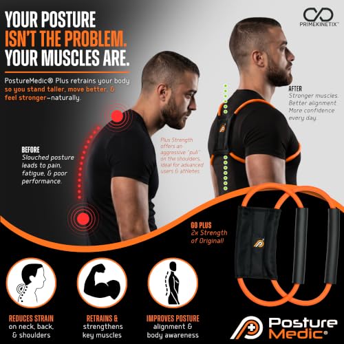 PostureMedic Plus Strength Dynamic Posture Corrector for Athletes