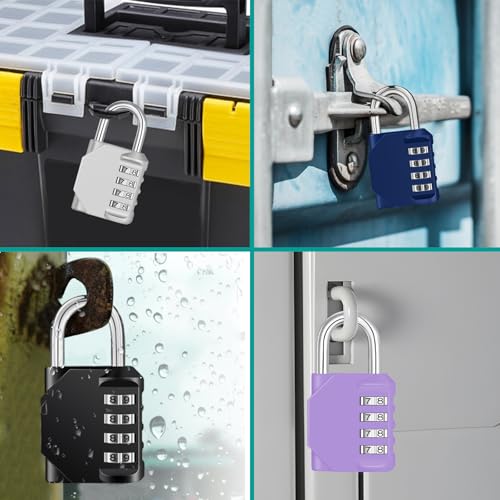 Combination Lock Outdoor 2 Pack (2 Count)
